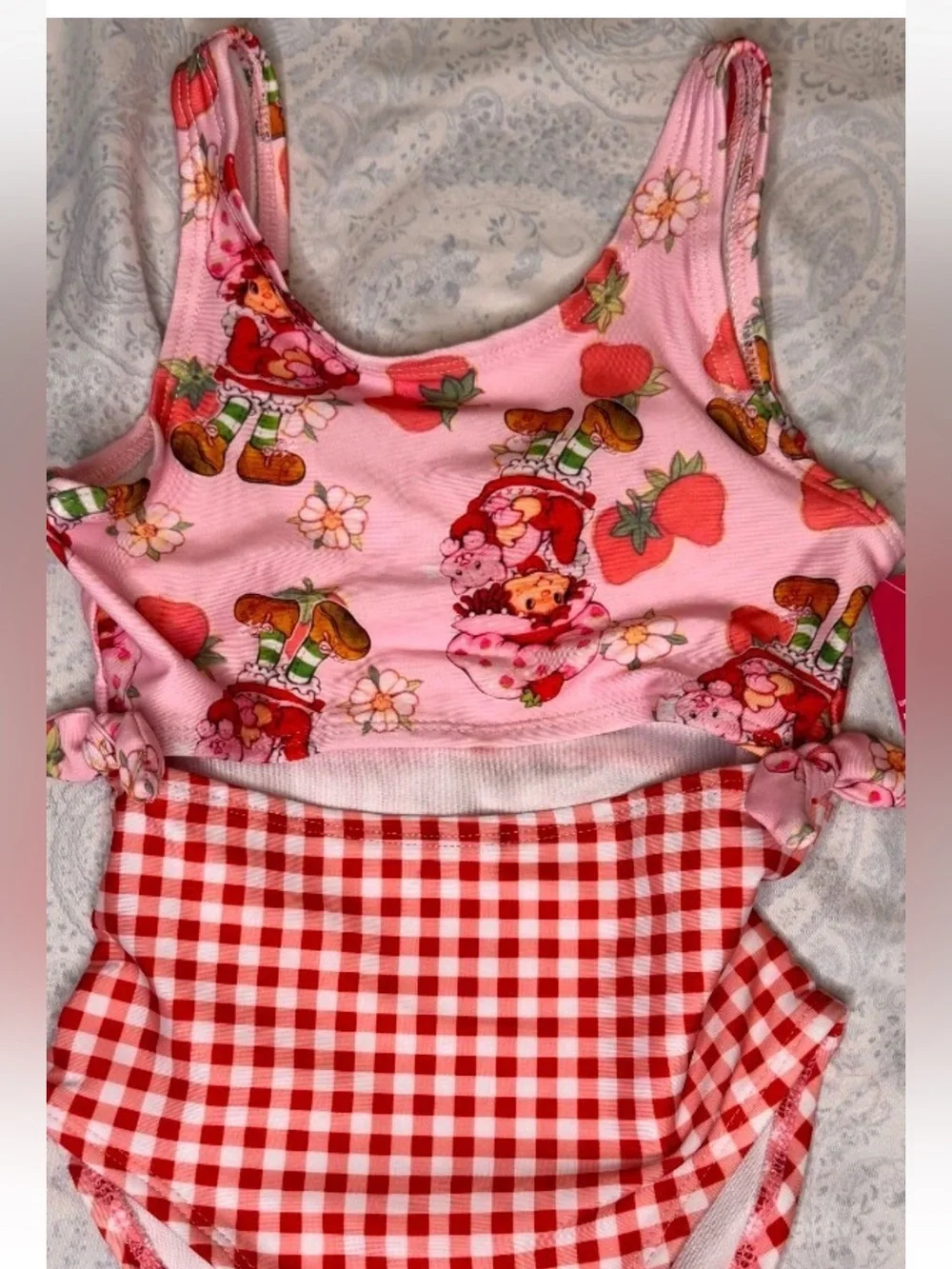 Strawberry Shortcake One Piece Swimsuit for Girls